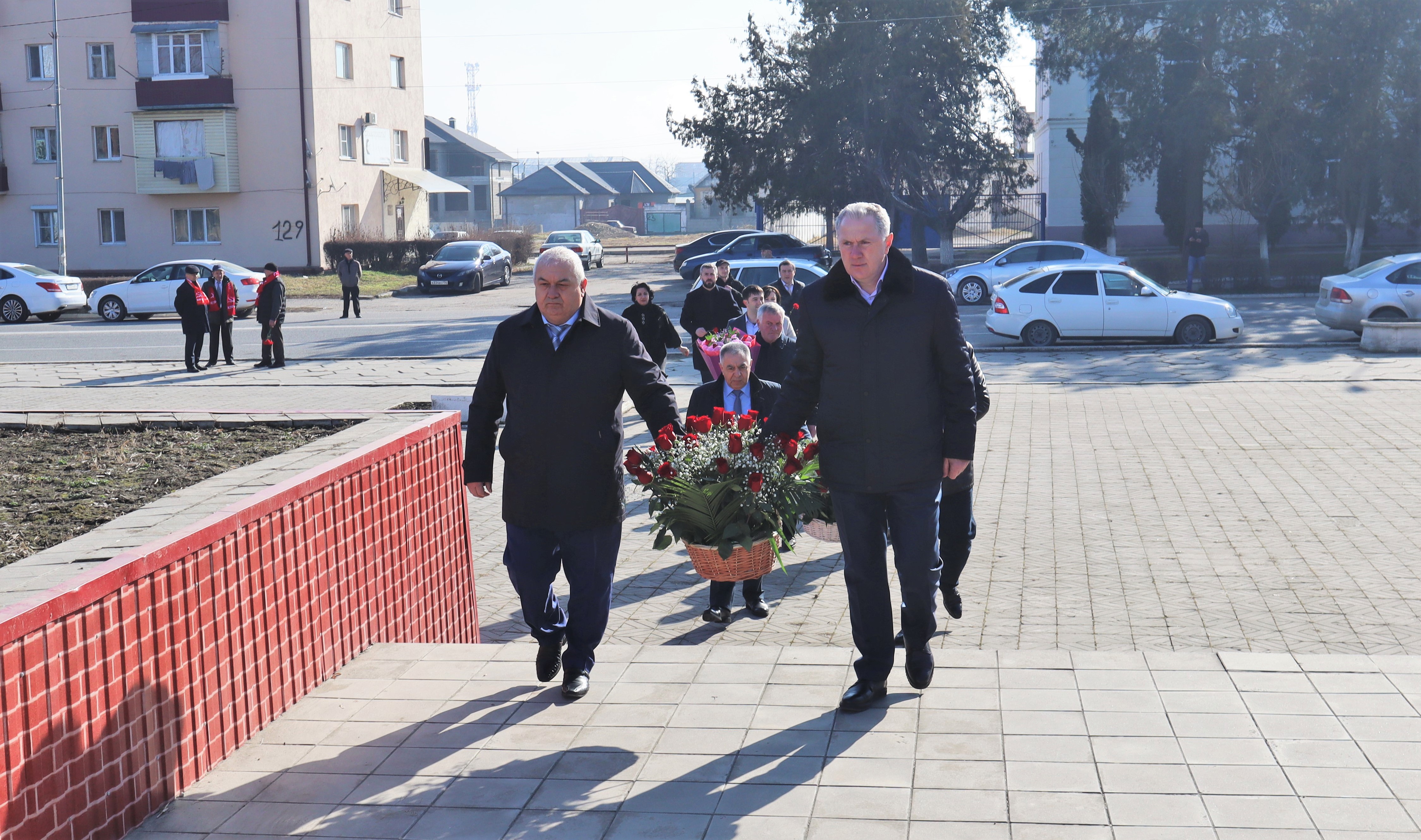 В Урванском районе прошла акция памяти, посвящённая Дню защитника Отечества