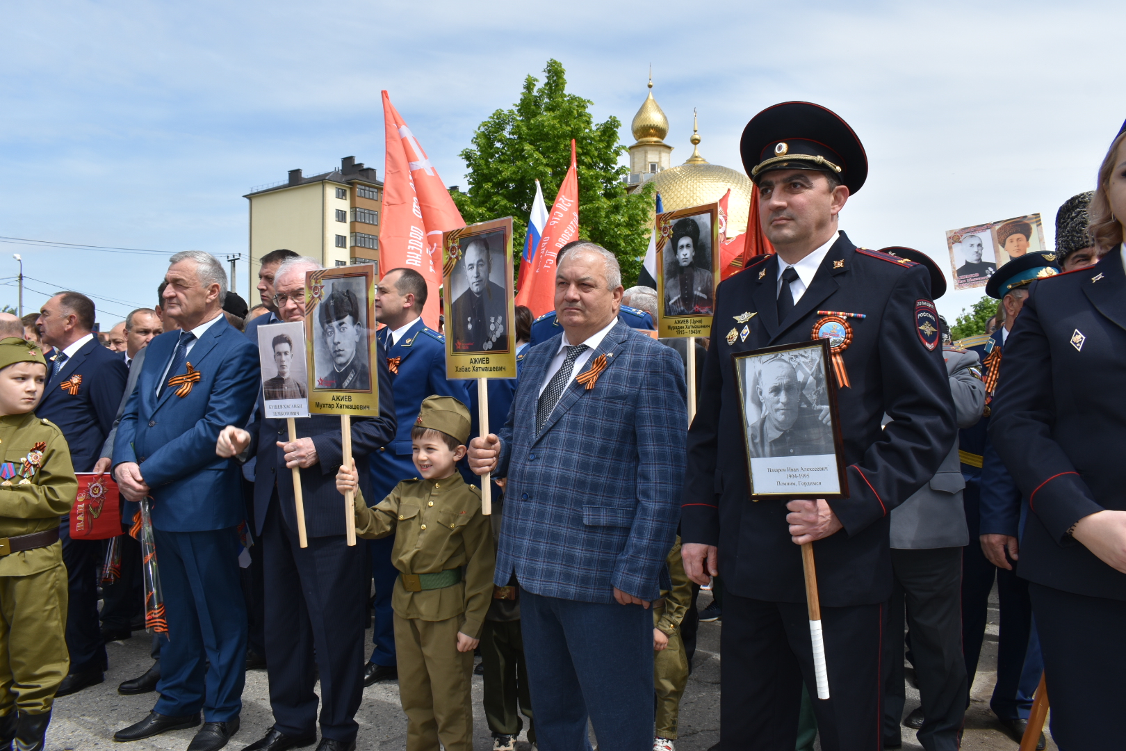 В Урванском районе широко отметили 77-ю годовщину Дня Победы 